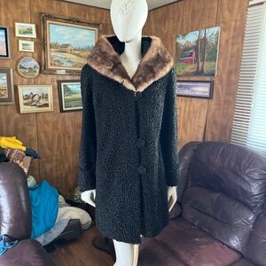 Vintage Hollywood Glam Fur Salon by Eaton’s Coat